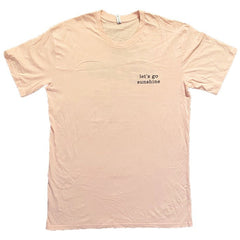 LETS GO SUNSHINE PINK TOUR T-SHIRT